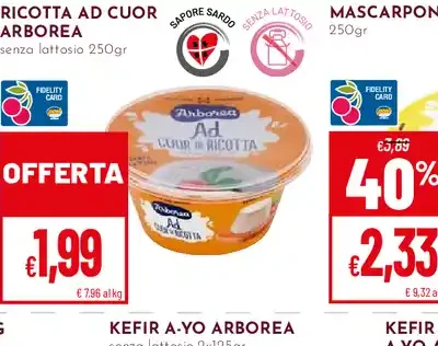 Ricotta ad Arbo arborea