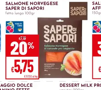 Salmone norvegese Saper di Sapori