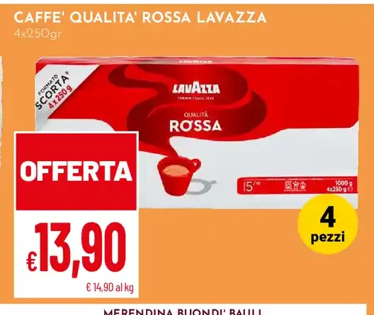 Caffè qualità rossa Lavazza