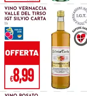 Vino Vernaccia Valle del Tirso IGT Silvio Carta