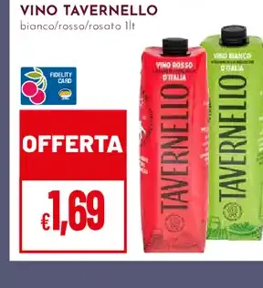 Vino Tavernello bianco/rosso/rosato