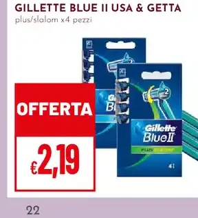 Gillette Blue II USA & Getta