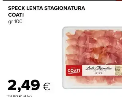 Speck lenta stagionatura Coati