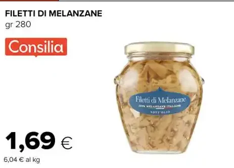 Filetti di melanzane Consilia