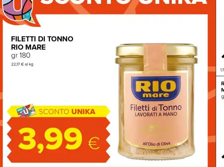 Filetti di tonno Rio Mare