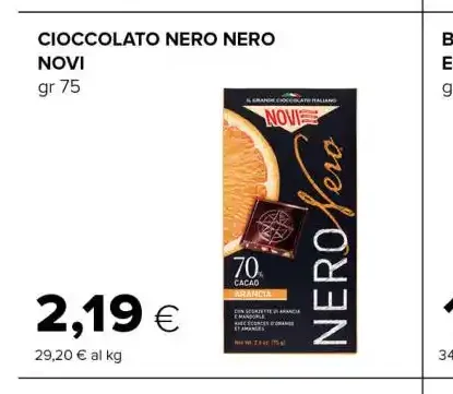Cioccolato Nero Novi