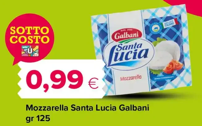 Mozzarella Santa Lucia Galbani