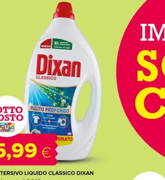 Detersivo liquido classico Dixan