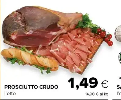 prosciutto crudo