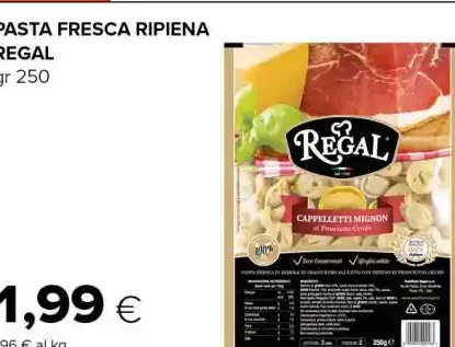 Pasta fresca ripiena Regal