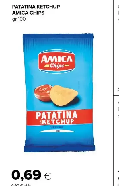 Patatina ketchup Amica Chips