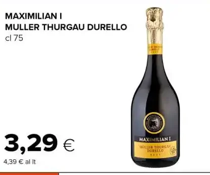 Maximilian I Müller Thurgau Durello