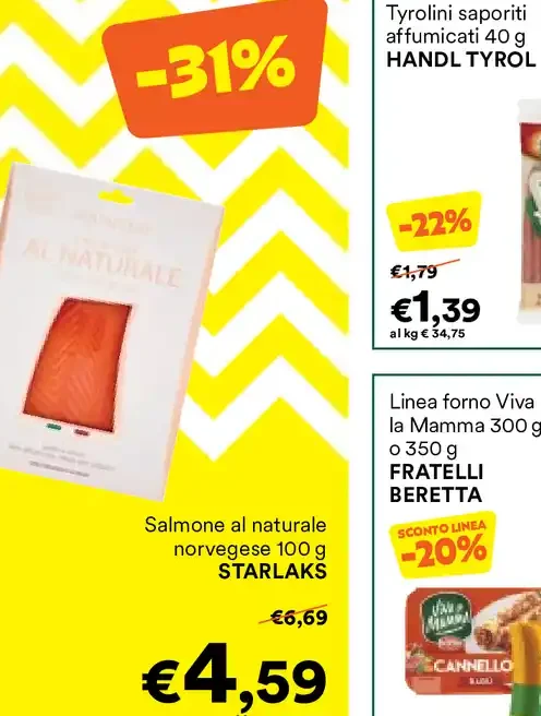 Salmone al naturale norvegese