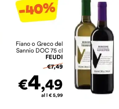 Fiano o Greco del Sannio DOC