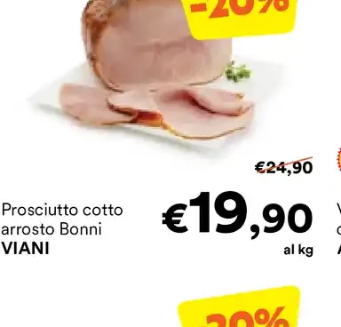 Prosciutto cotto arrosto Bonni