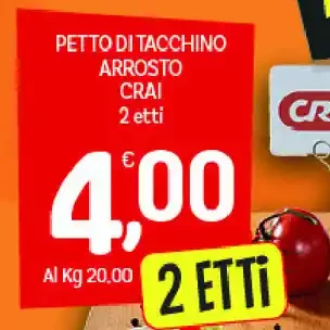 Petto di tacchino arrosto Crai