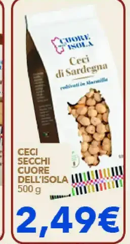 Ceci secchi Cuore dell'Isola