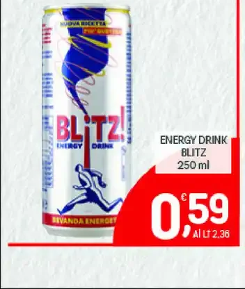 Blitz energy drink