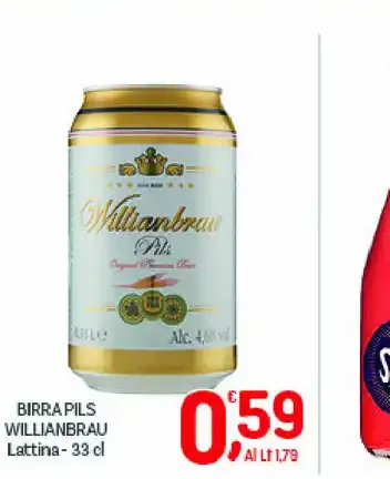 Birra Pils Willianbrau