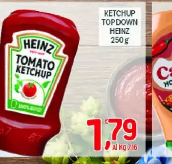 Ketchup Top Down Heinz