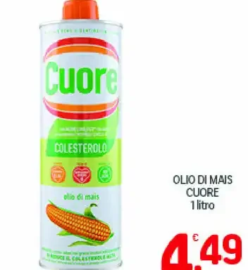 Olio di mais Cuore