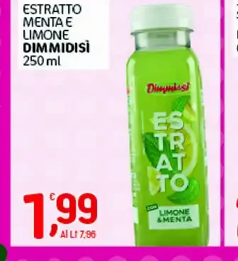 Estratto menta e limone