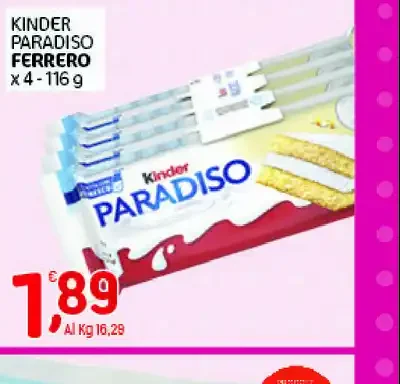Kinder Paradiso Ferrero