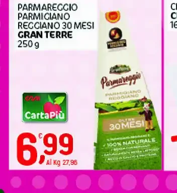 Parmareggio Parmigiano Reggiano 30 mesi Gran Terre