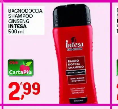 Bagnodoccia shampoo Intesa