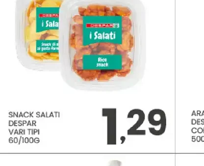 Snack salati Despar
