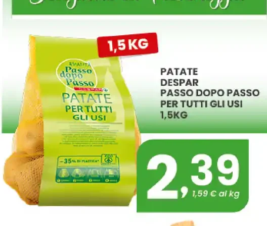 Patate Despar Passo dopo Passo