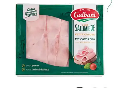 Prosciutto cotto Galbani Fetta Golosa