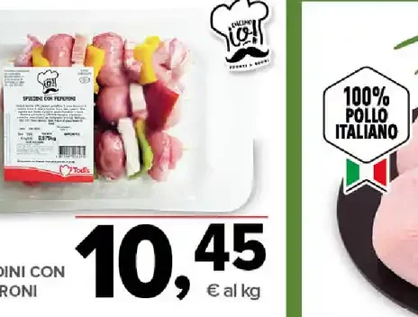 Spiedini con peperoni