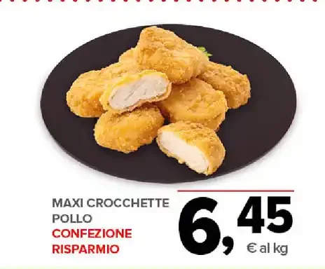 Maxi crocchette pollo