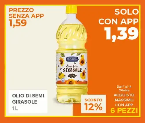Olio di semi di girasole