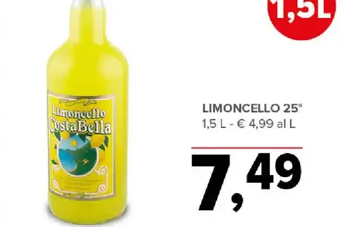Limoncello 25°