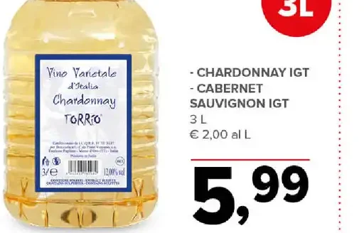 Chardonnay IGT Cabernet Sauvignon IGT