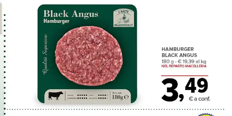 Hamburger Black Angus
