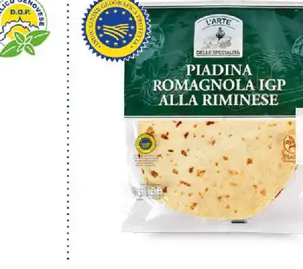 Piadina romagnola IGP alla riminese