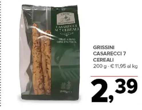 Grissini caserecci 7 cereali