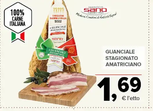 Guanciale stagionato amatriciano