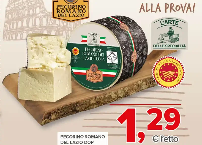 Pecorino romano del Lazio DOP
