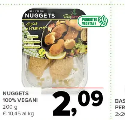 Nuggets 100% vegani