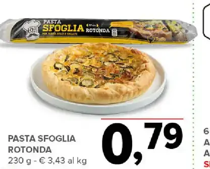 Pasta sfoglia rotonda