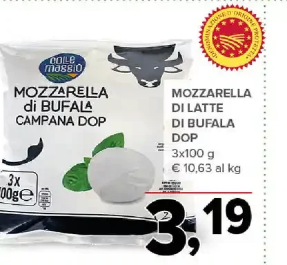 Mozzarella di bufala campana DOP