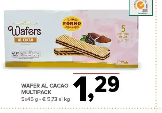 Wafer al cacao multipack