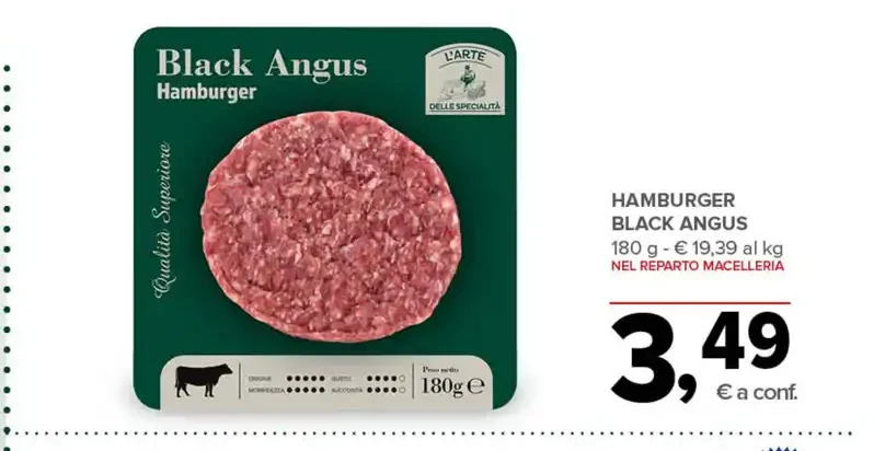 Hamburger Black Angus