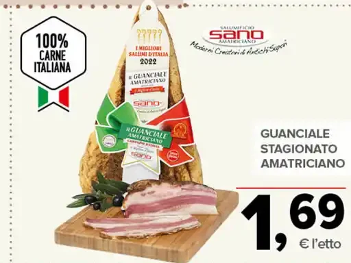 Guanciale stagionato amatriciano