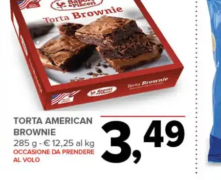 Torta American brownie