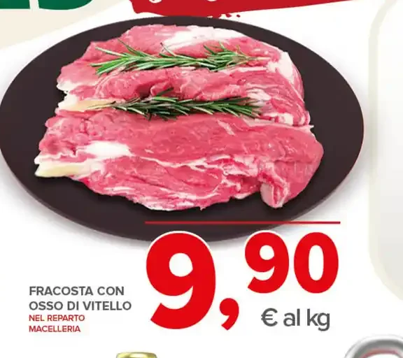 Fracosta con osso di vitello